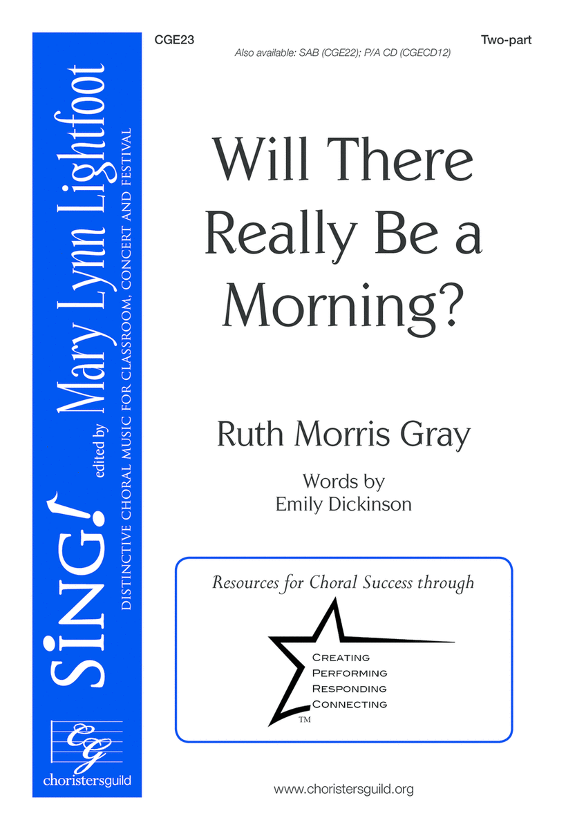 Will There Really Be a Morning? (Two-part) image number null
