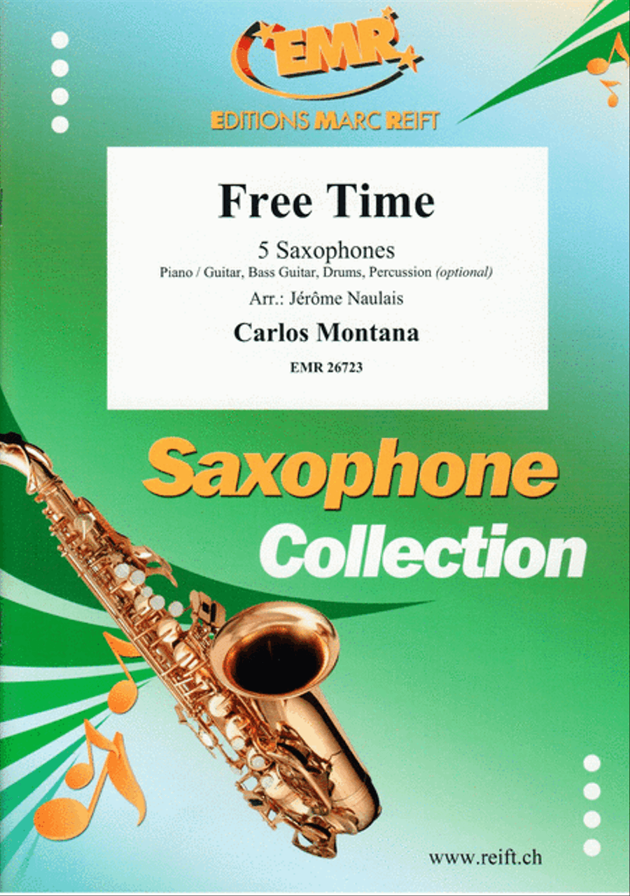 Free Time Saxophone Quintet scores gallery preview page 1