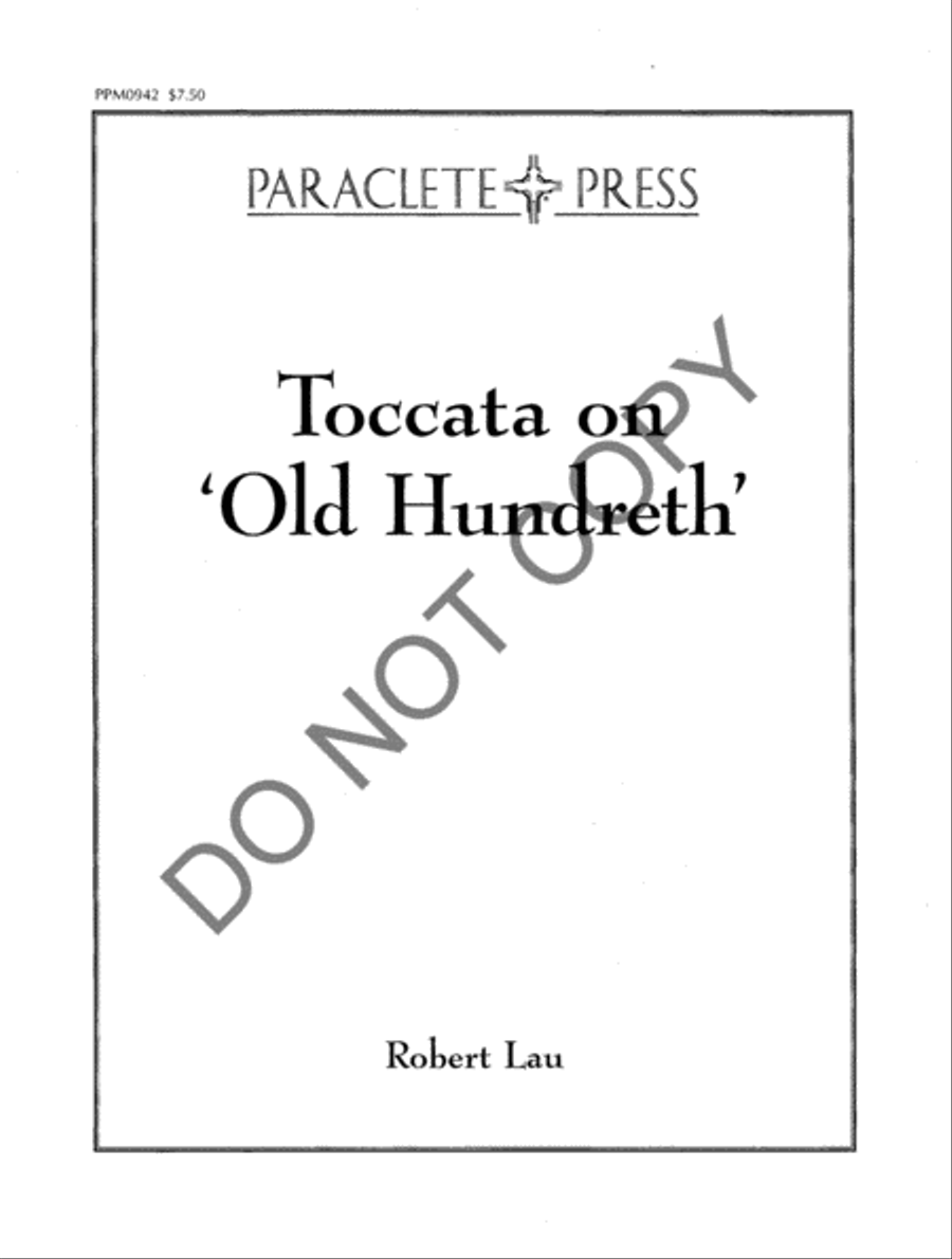 Toccata on 