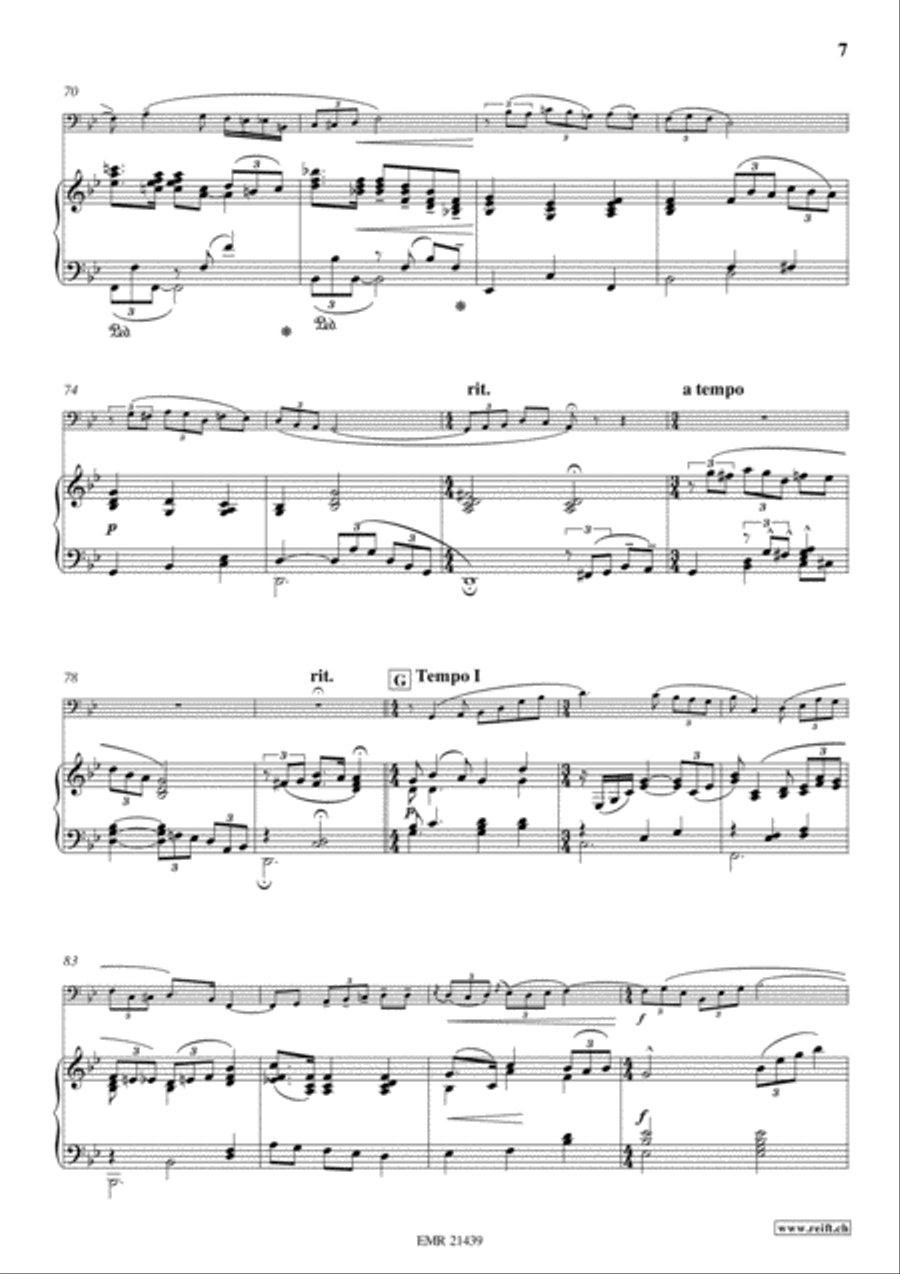 Concerto No. 7 Bass Trombone scores gallery preview page 7