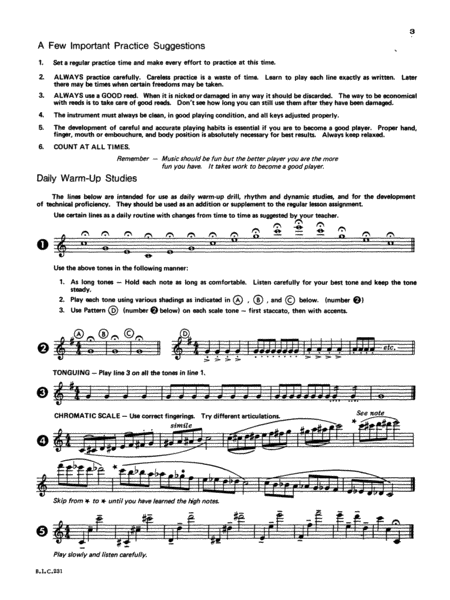 Student Instrumental Course Alto Saxophone Student