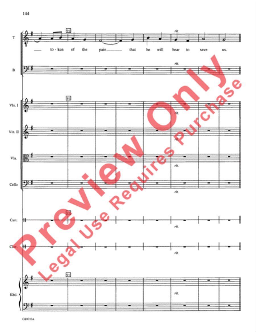 A Festival of Lessons and Carols Choir scores gallery preview page 145