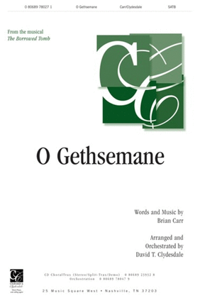 Book cover for O Gethsemane - Anthem