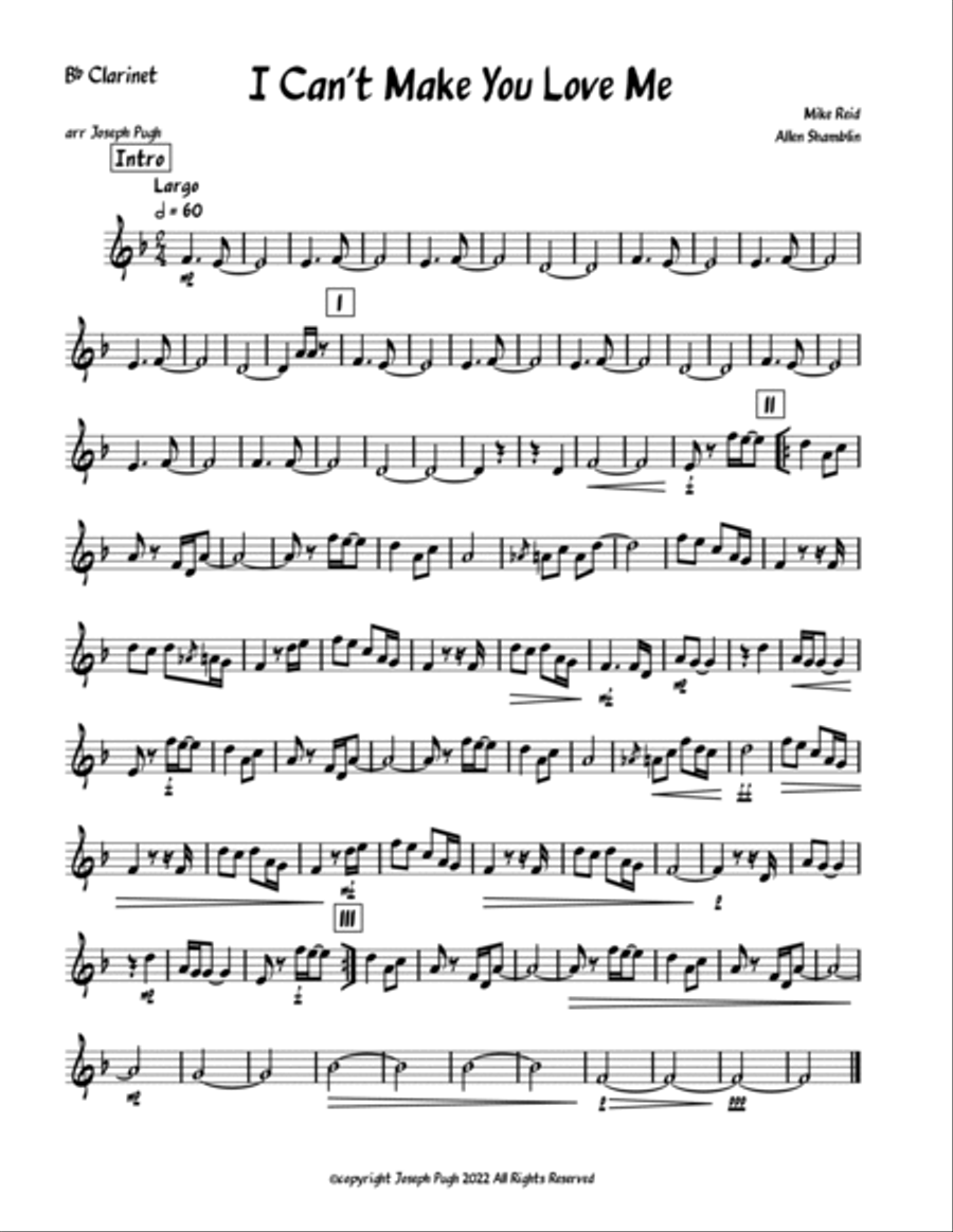 I Can't Make You Love Me I Can't Make You Love Me Woodwind Quintet scores gallery preview page 4