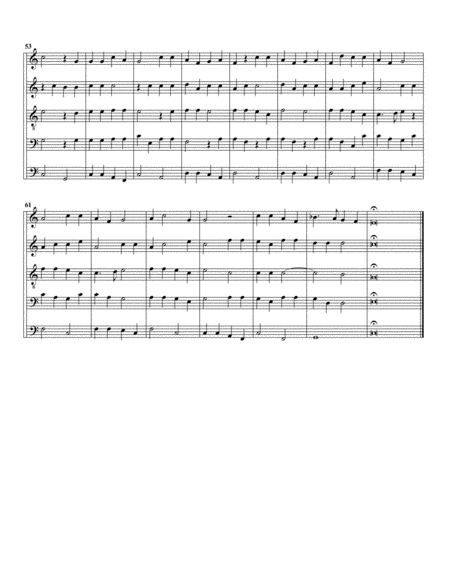 Hackney (arrangement for recorders)