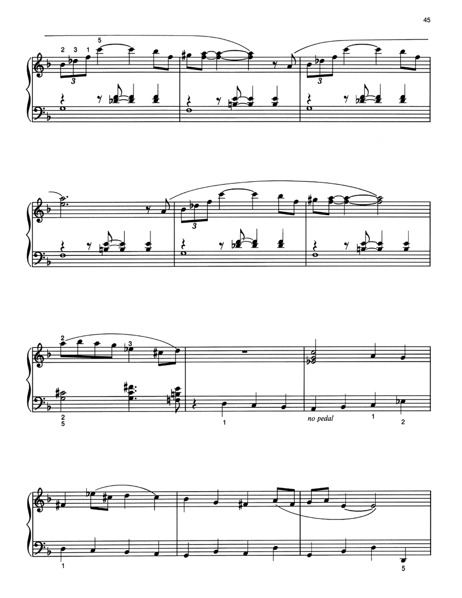 A Night In Tunisia (arr. Bill Boyd) Piano Solo scores gallery preview page 2