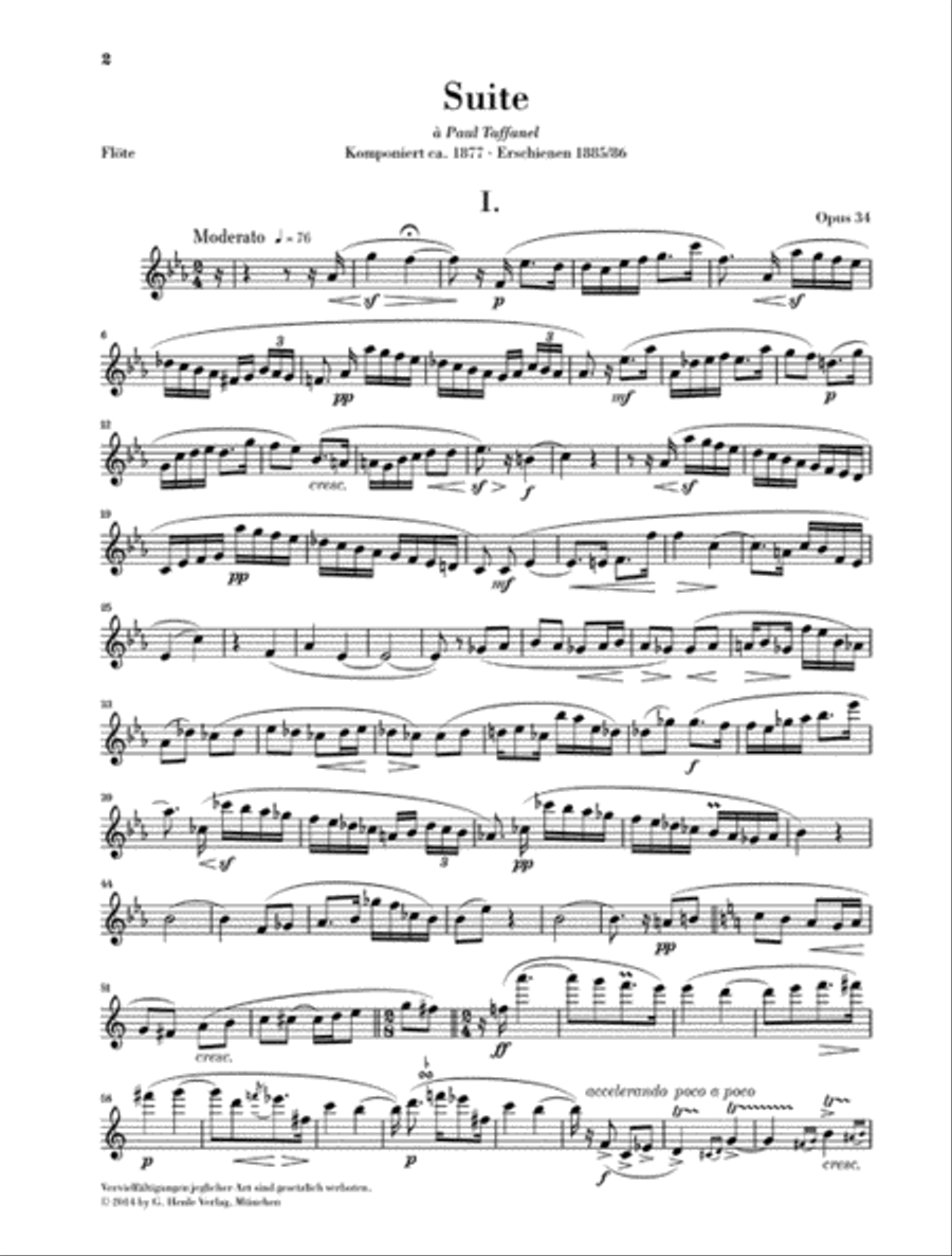 Suite, Op. 34 Flute Solo scores gallery preview page 5