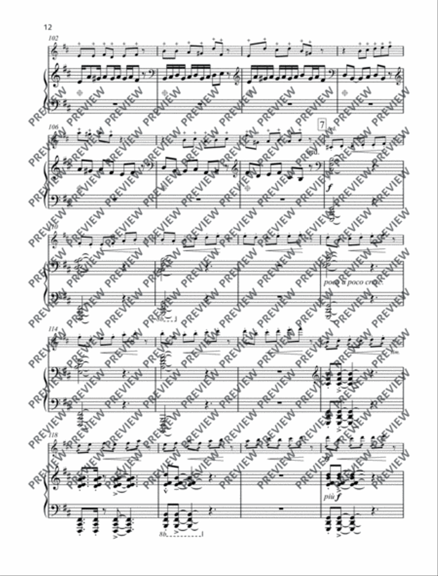 Portraits Portraits Flute Solo scores gallery preview page 13