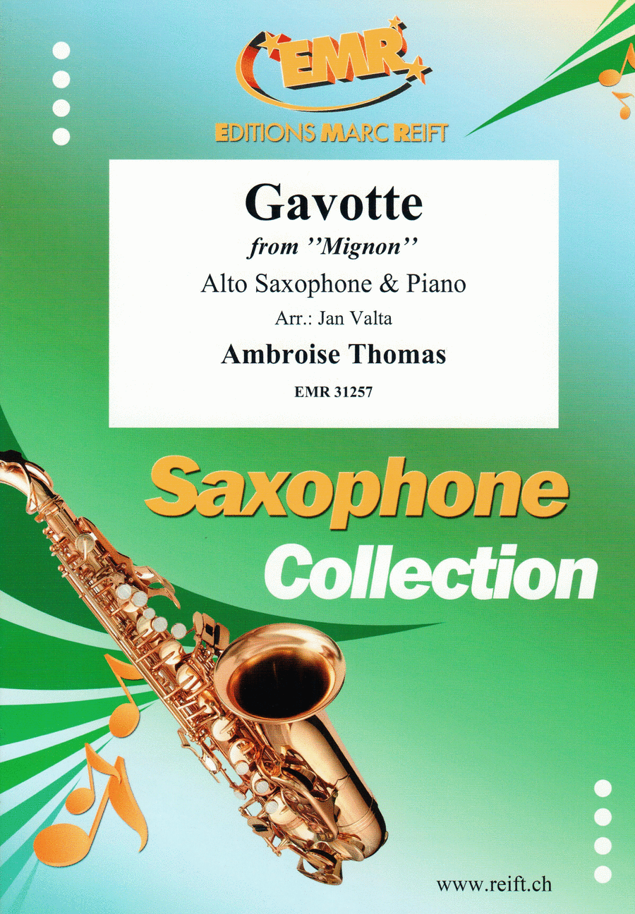 Gavotte Alto Saxophone scores gallery preview page 1