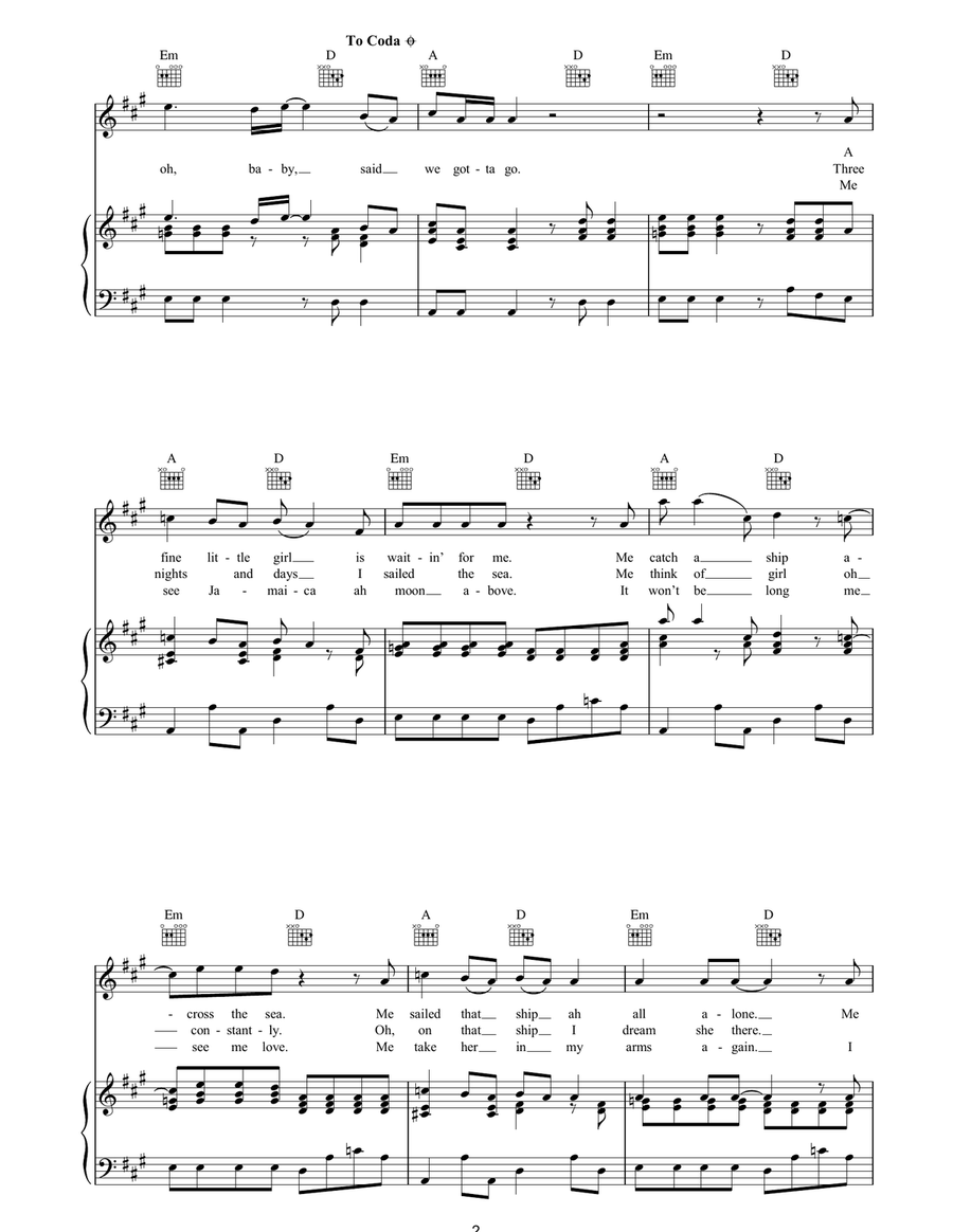 Louie, Louie Acoustic Guitar scores gallery preview page 2