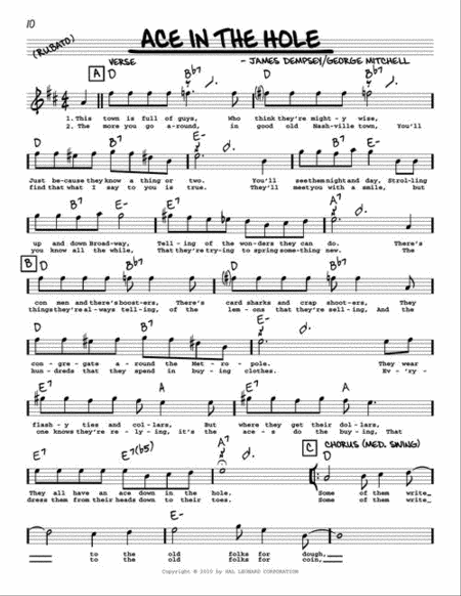 The Real Dixieland Book E-Flat Instrument scores gallery preview page 10