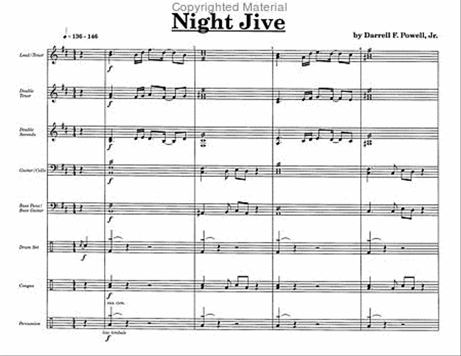 Night Jive Steel Drum Band scores gallery preview page 2
