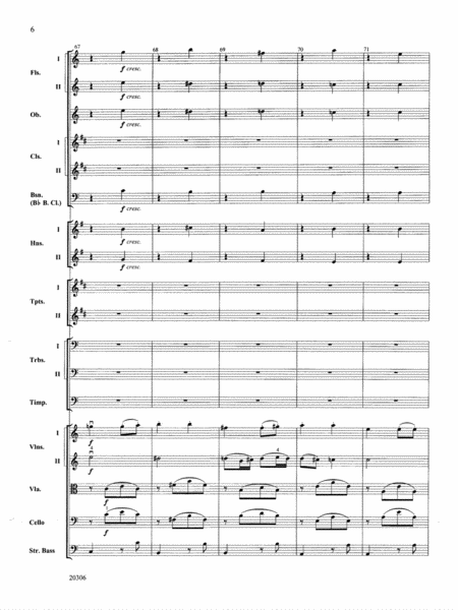 Symphony No. 7 (2nd Movement): Score