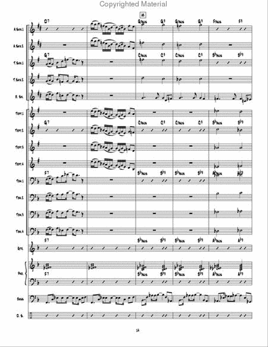 Graphic Details Jazz Ensemble scores gallery preview page 15