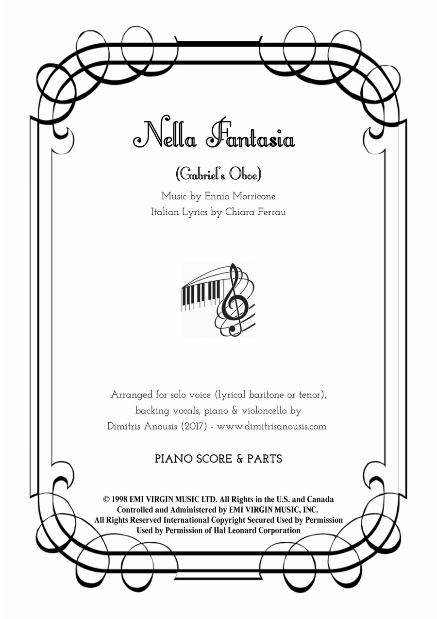 Nella Fantasia Vocal Duet scores gallery preview page 1