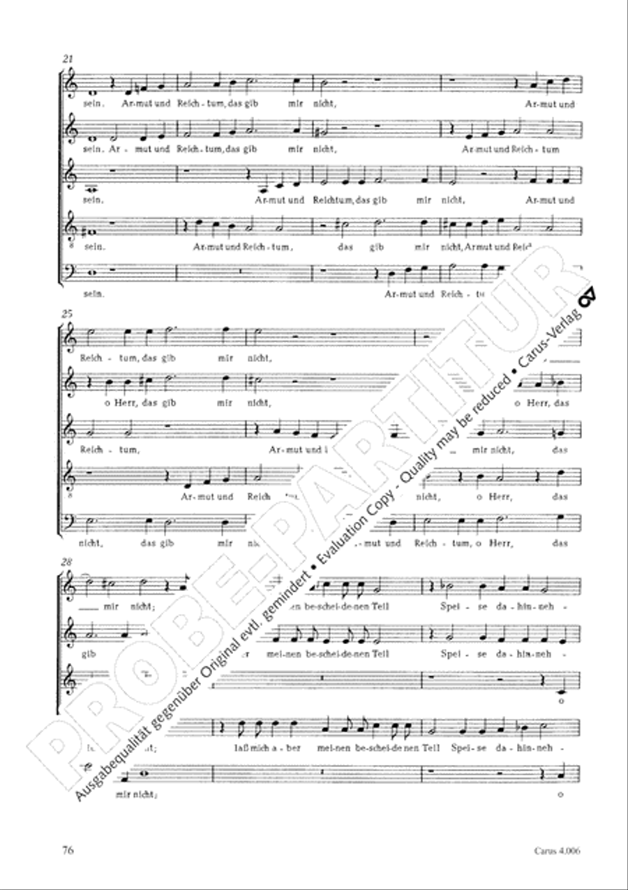 Ten motets Choir scores gallery preview page 78