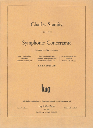 Sinfonie concertante C-Dur