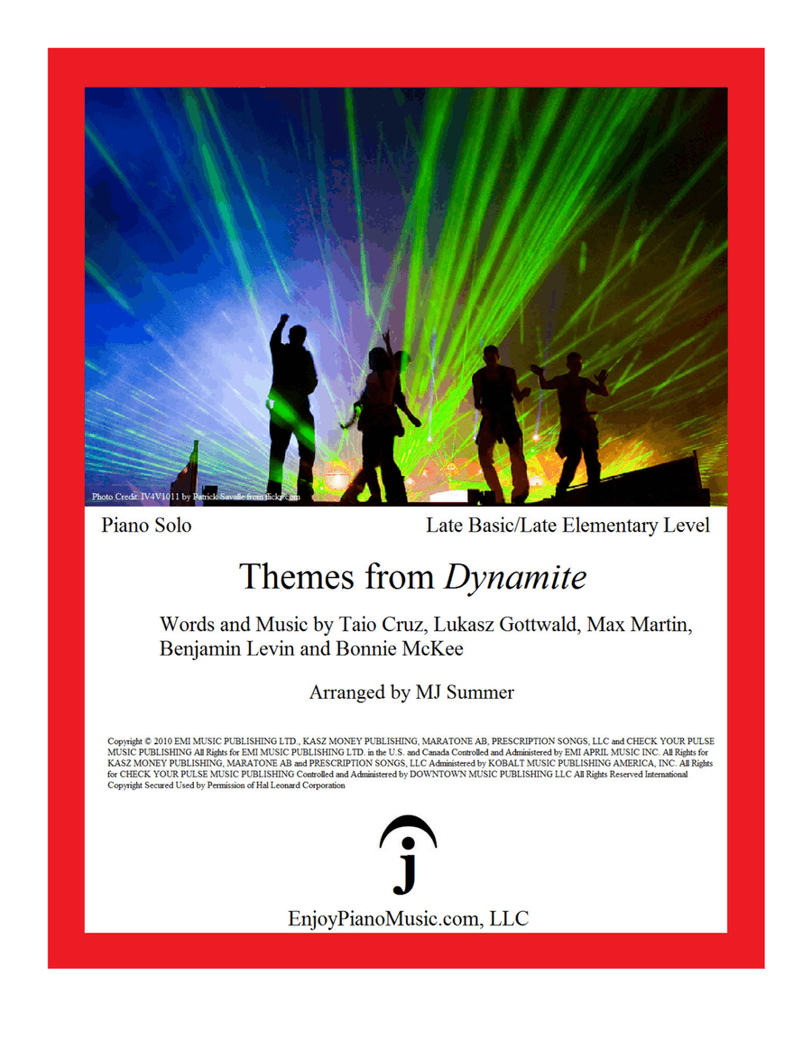 Dynamite Piano Method scores gallery preview page 1