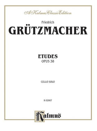 Book cover for Etudes, Op. 38