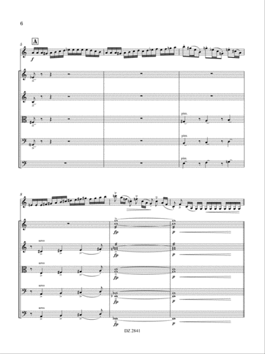 Concerto Concerto String Orchestra scores gallery preview page 6