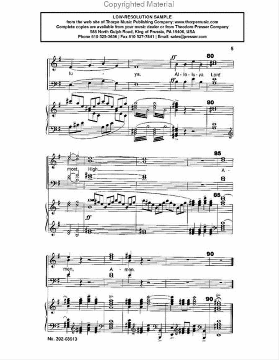Let All Mortal Flesh Keep Silence 4-Part scores gallery preview page 3
