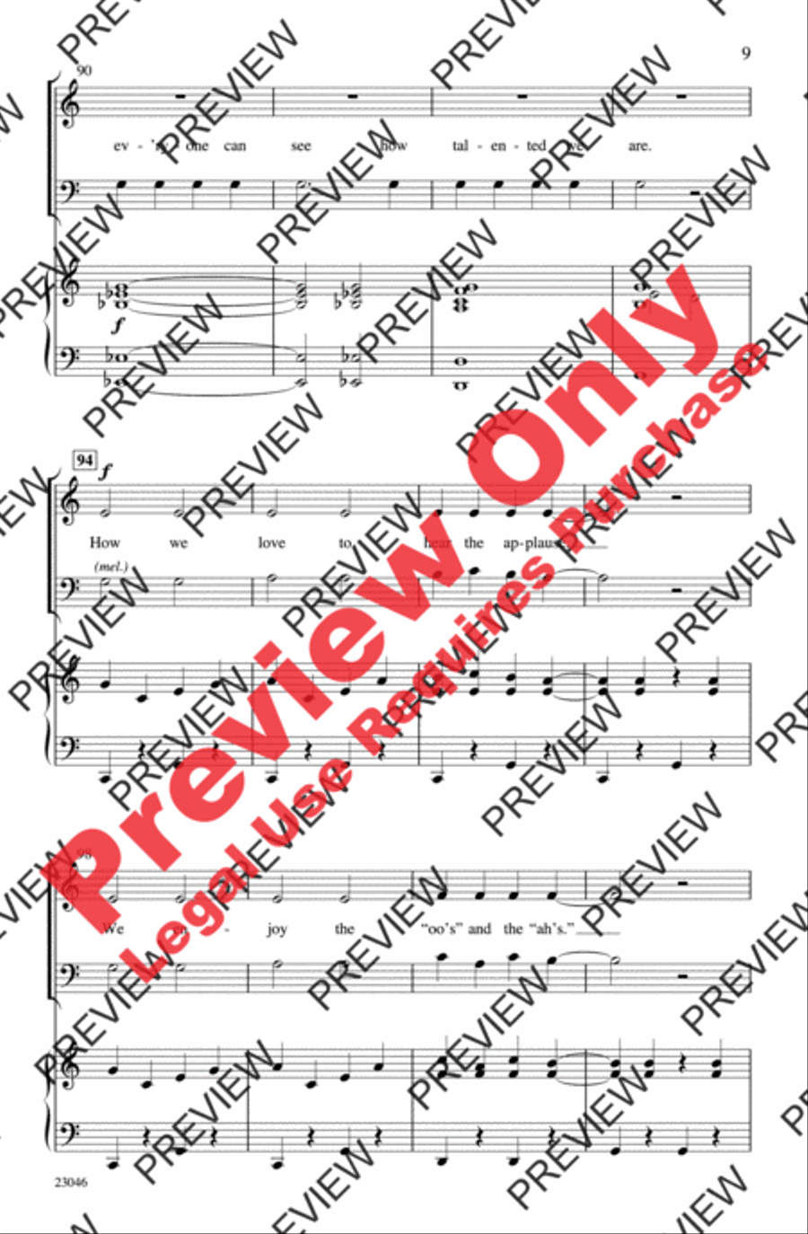 On the Stage 3-Part scores gallery preview page 9