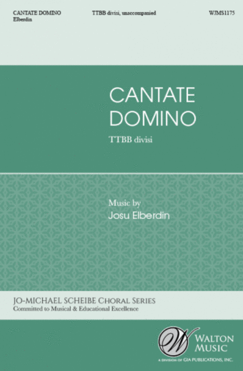Cantate Domino (TTBB) image number null