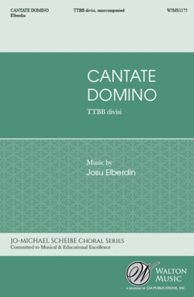 Book cover for Cantate Domino (TTBB)