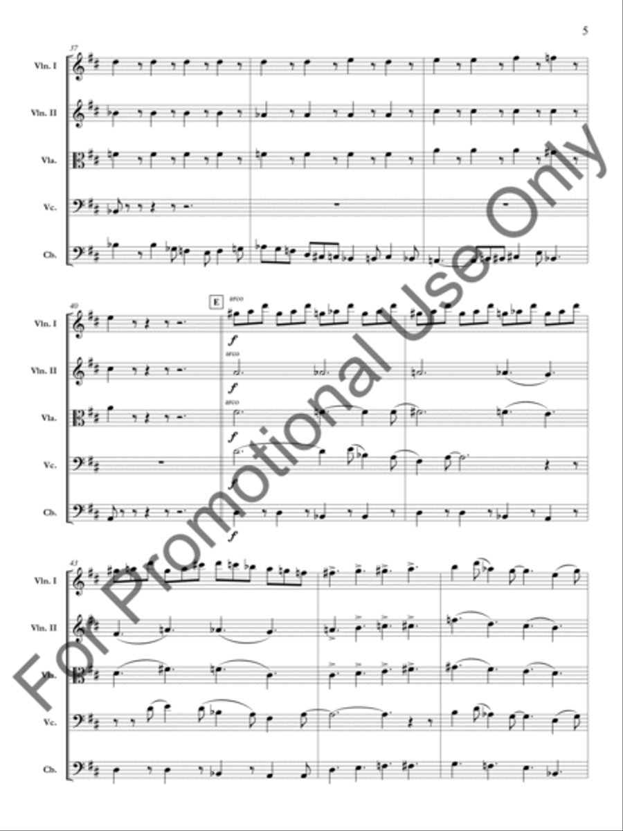 Basses Covered Basses Covered Orchestra scores gallery preview page 6