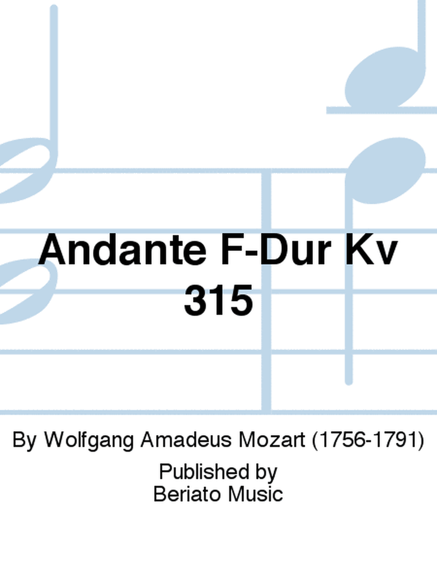 Andante F-Dur Kv 315