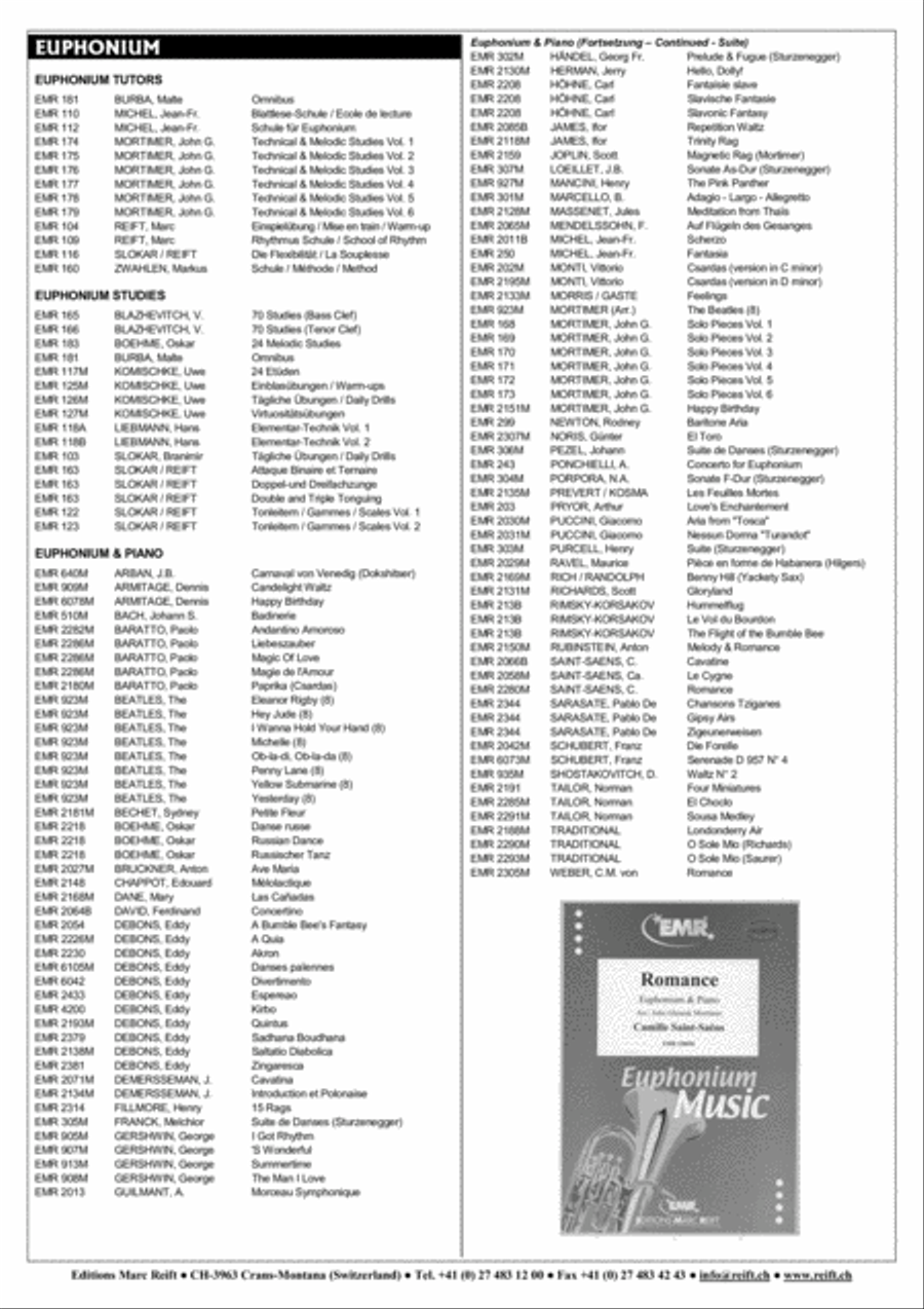 Technical & Melodic Studies Vol. 5 Euphonium scores gallery preview page 13