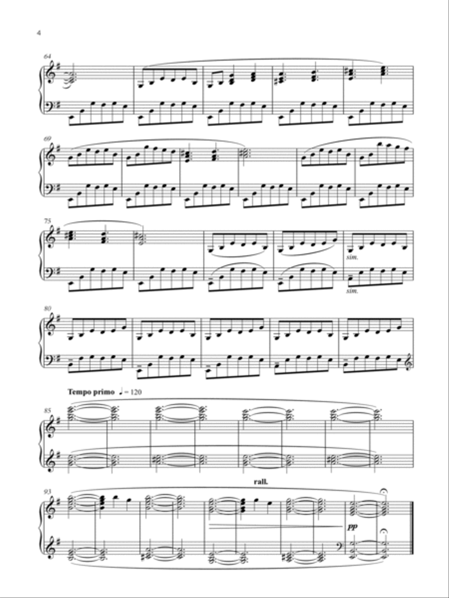 Piano Meditations Piano Solo scores gallery preview page 6