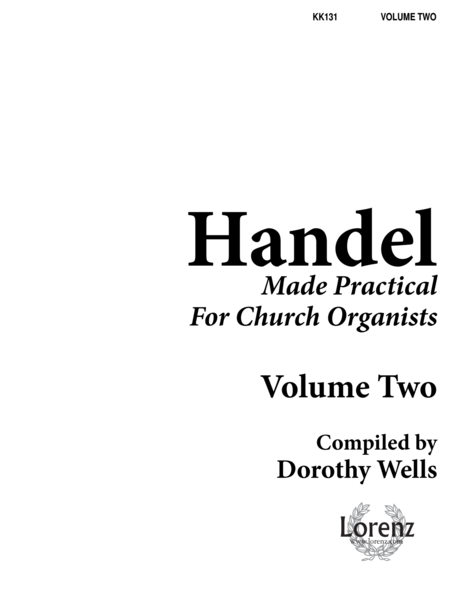 Handel Made Practical for Church Organists, Vol. 2