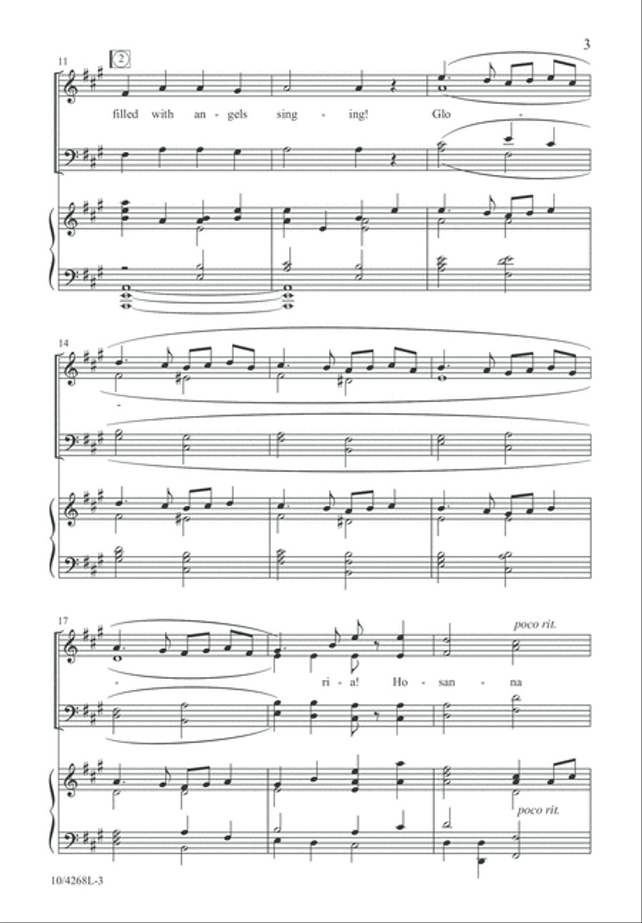 Tidings of Joy! 4-Part scores gallery preview page 4