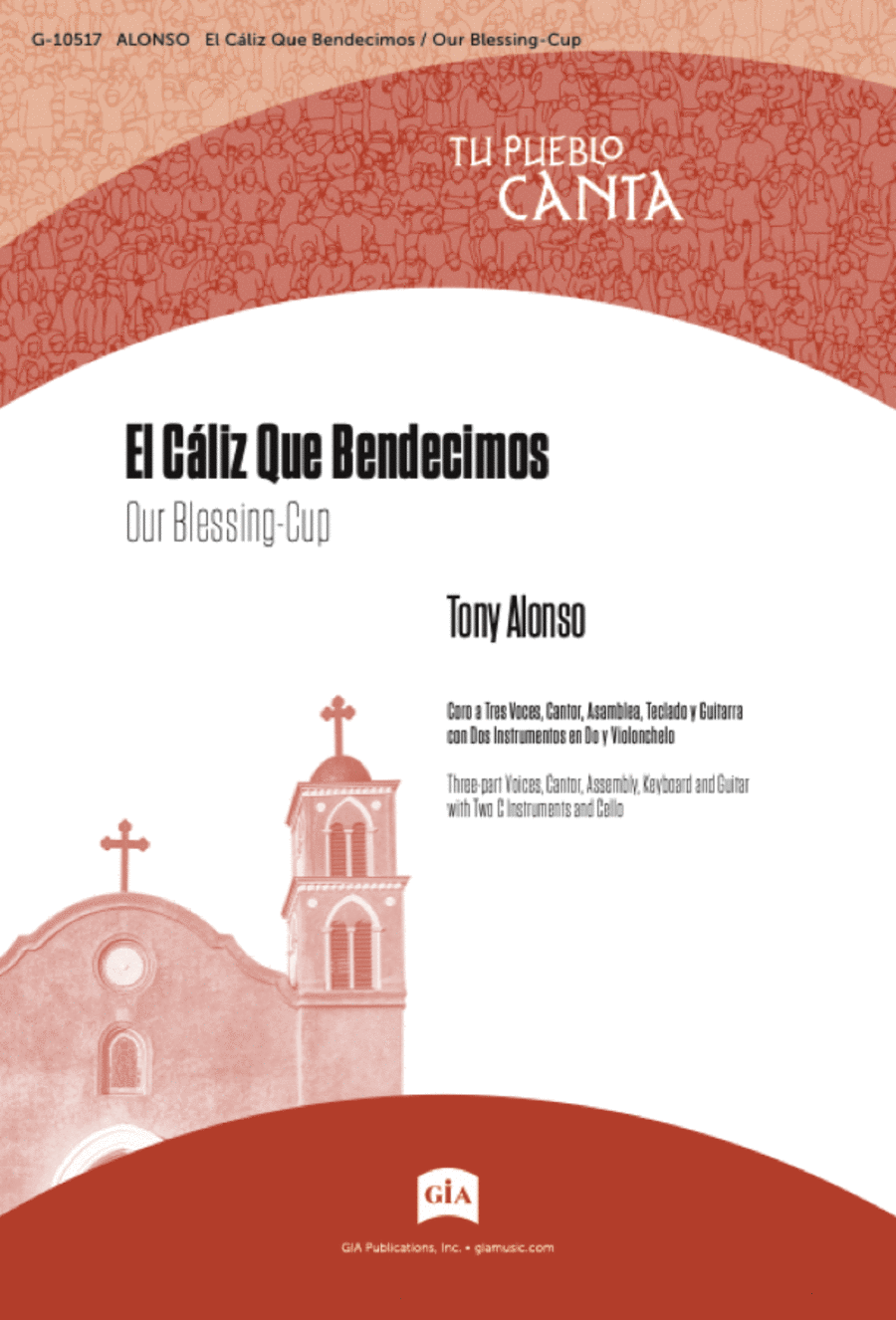 El Cáliz Que Bendecimos / Our Blessing-Cup - Guitar edition