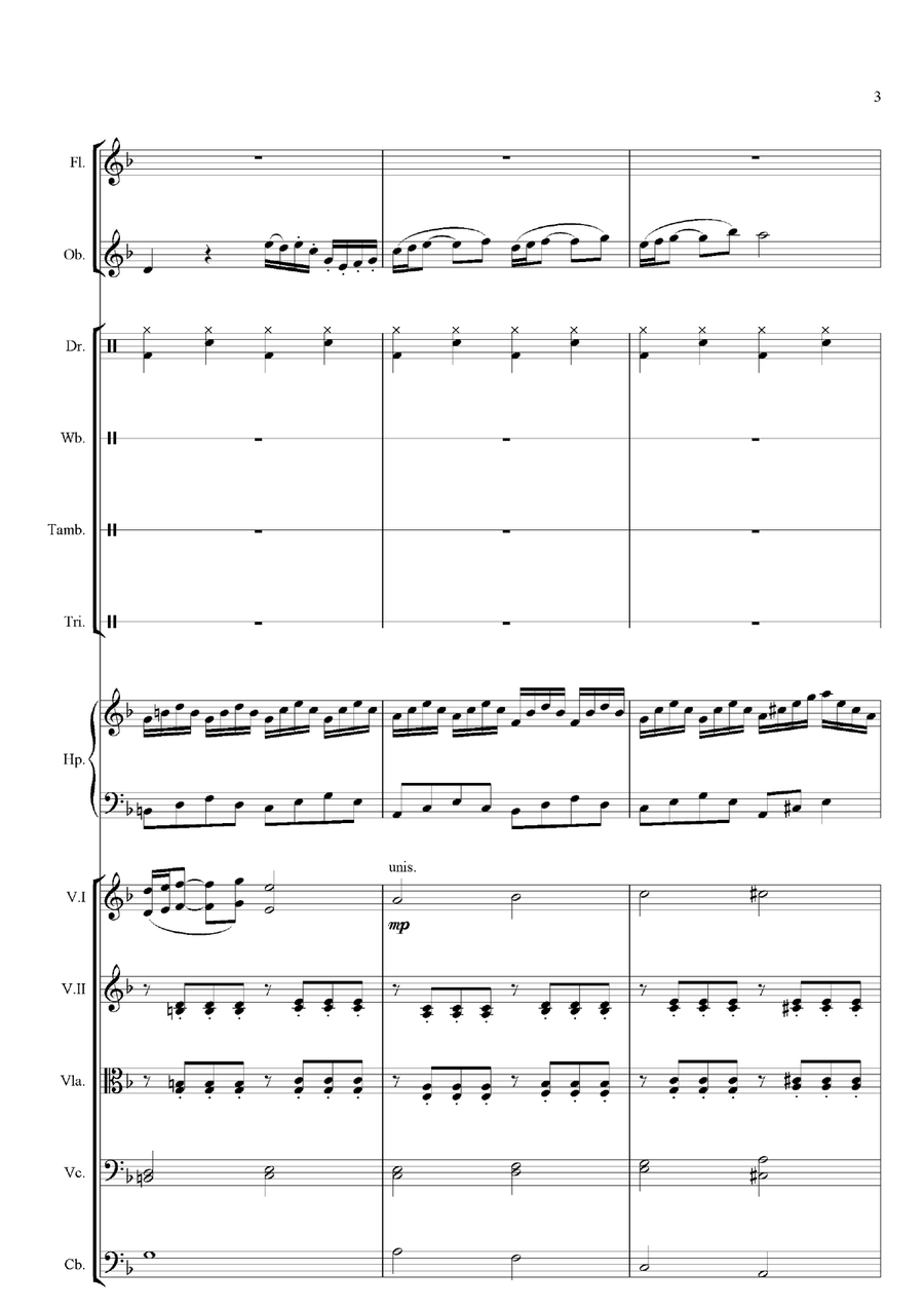 Rondo Veneziano Large Ensemble scores gallery preview page 3