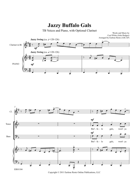 Jazzy Buffalo Gals - TB