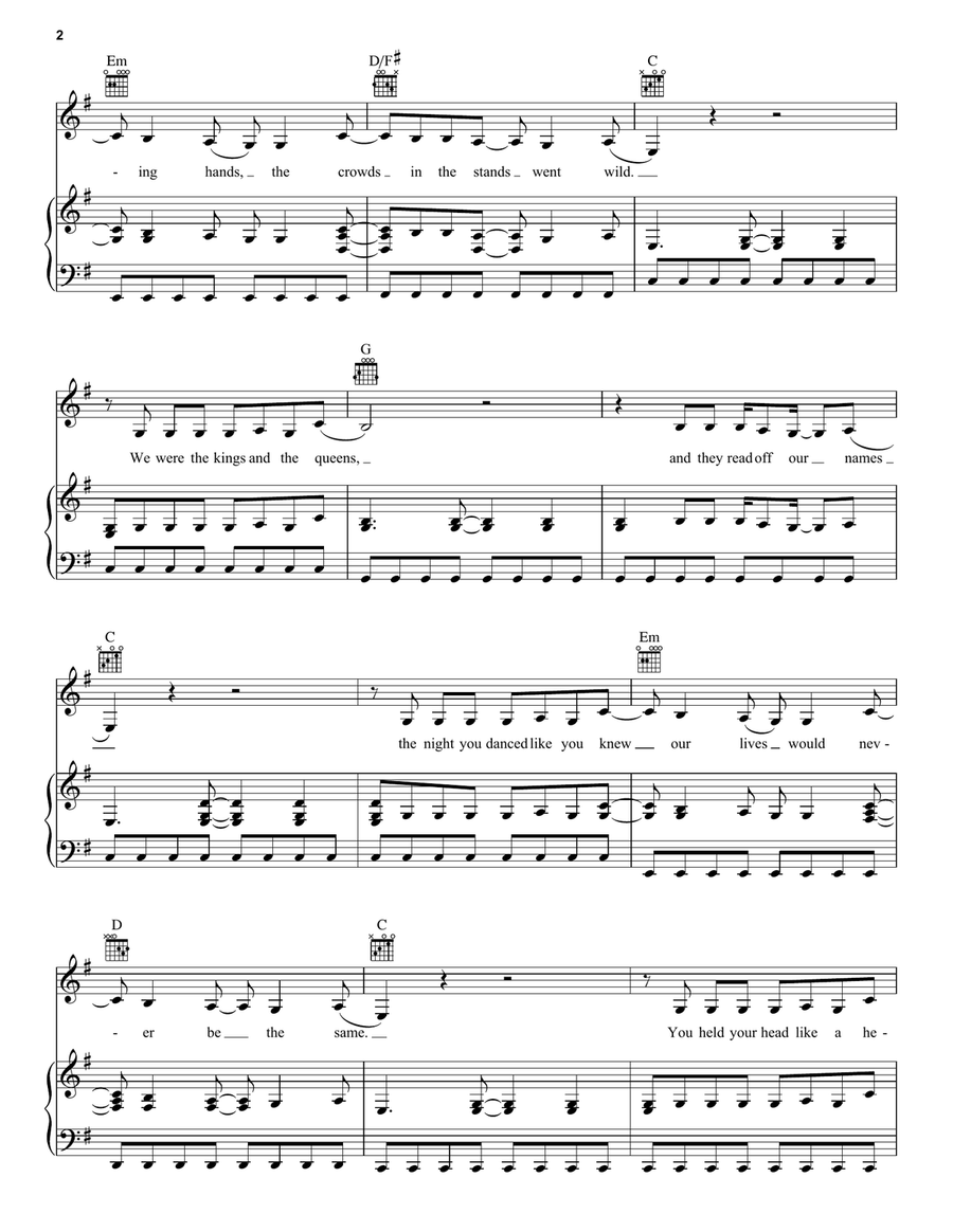 Long Live Long Live Acoustic Guitar scores gallery preview page 2