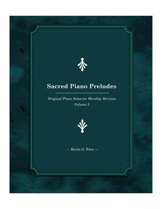Book cover for Sacred Piano Preludes - book 3
