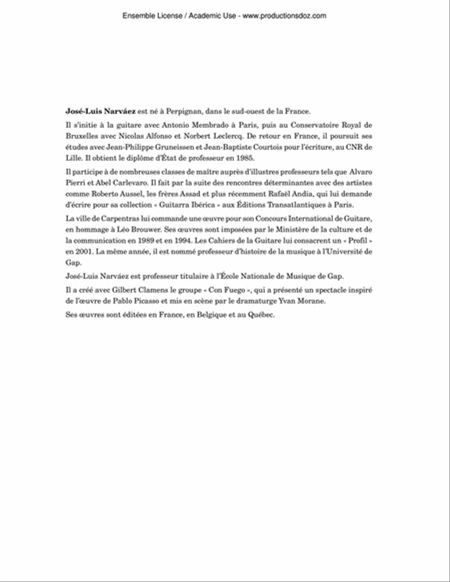 ¡Claro que si!, ¡Claro que no! Classical Guitar scores gallery preview page 2