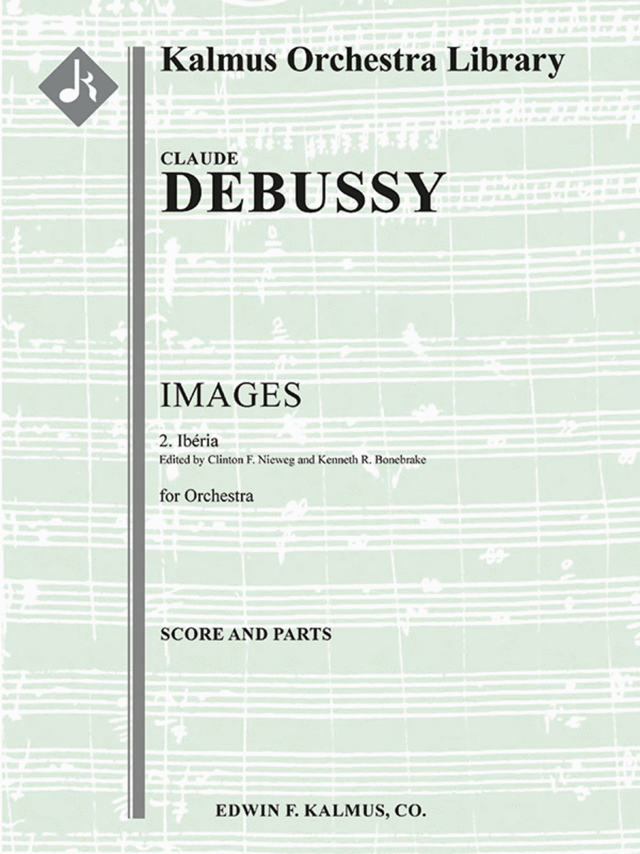 Images pour Orchestre - No. 2: Iberia Concert Band scores gallery preview page 1