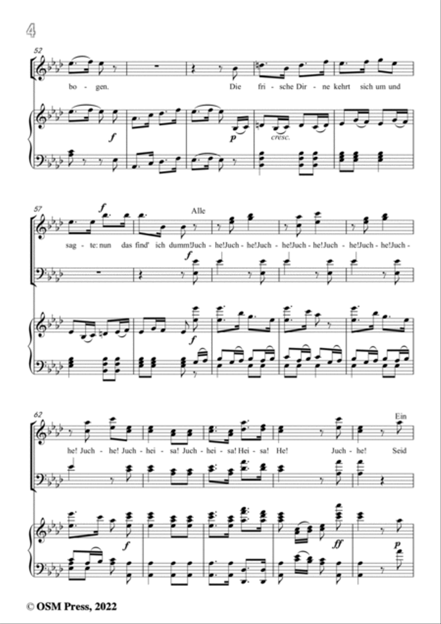R. Wagner-Bauern unter der Linden,WWV 15 No.2,in A flat Major
