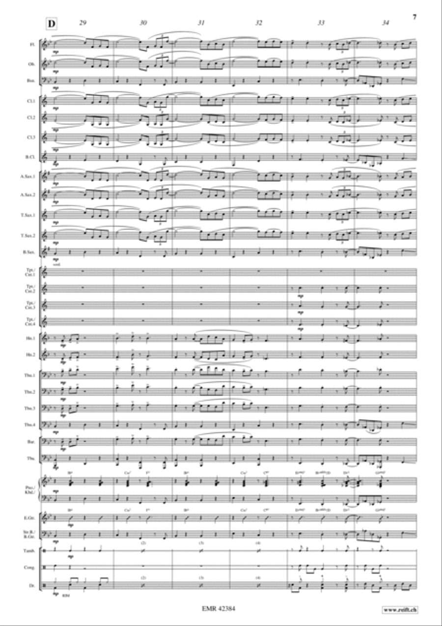 Makin' Whoopee Makin' Whoopee Concert Band scores gallery preview page 7
