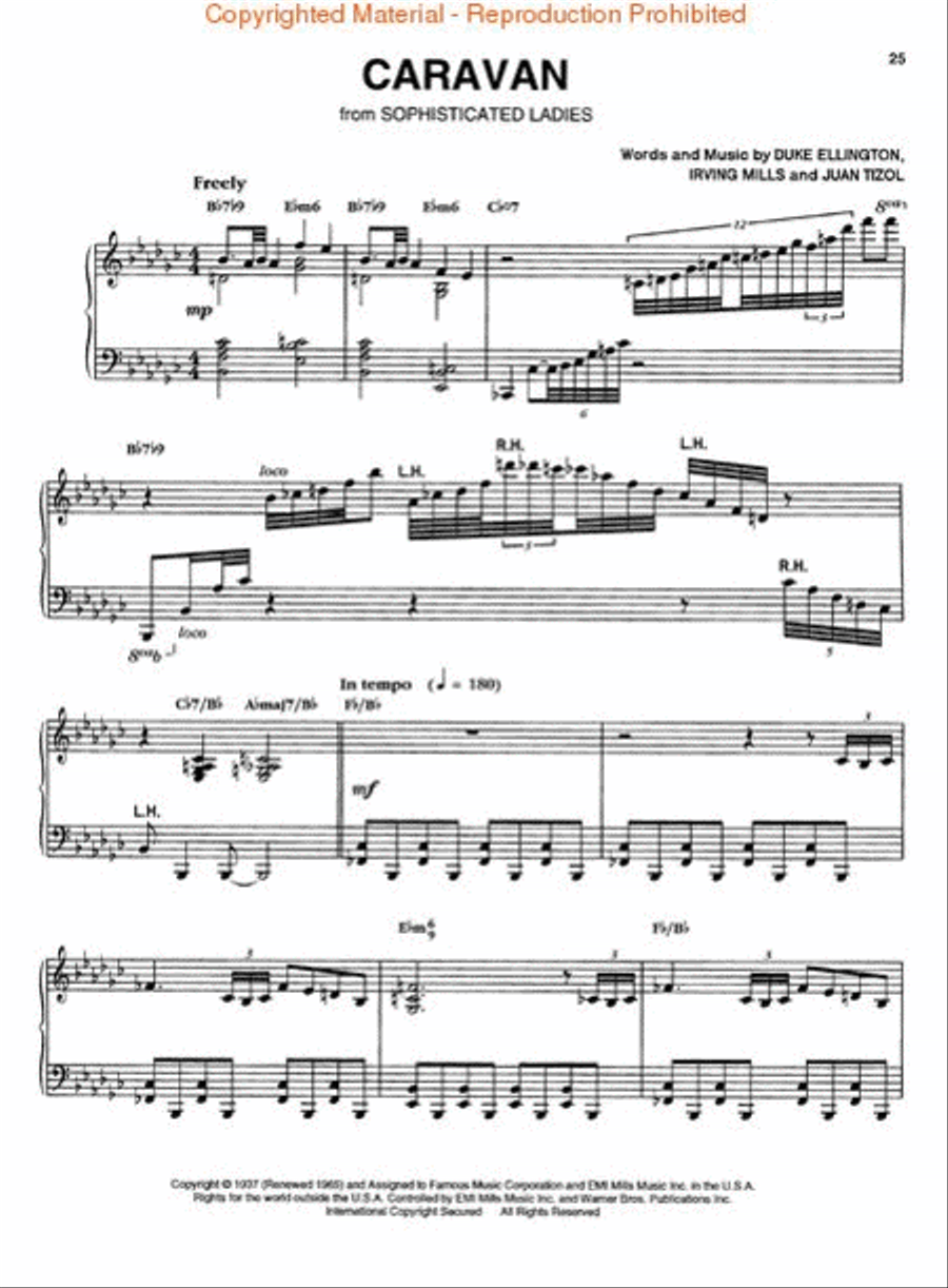 The Art Tatum Solo Book Piano Solo scores gallery preview page 3