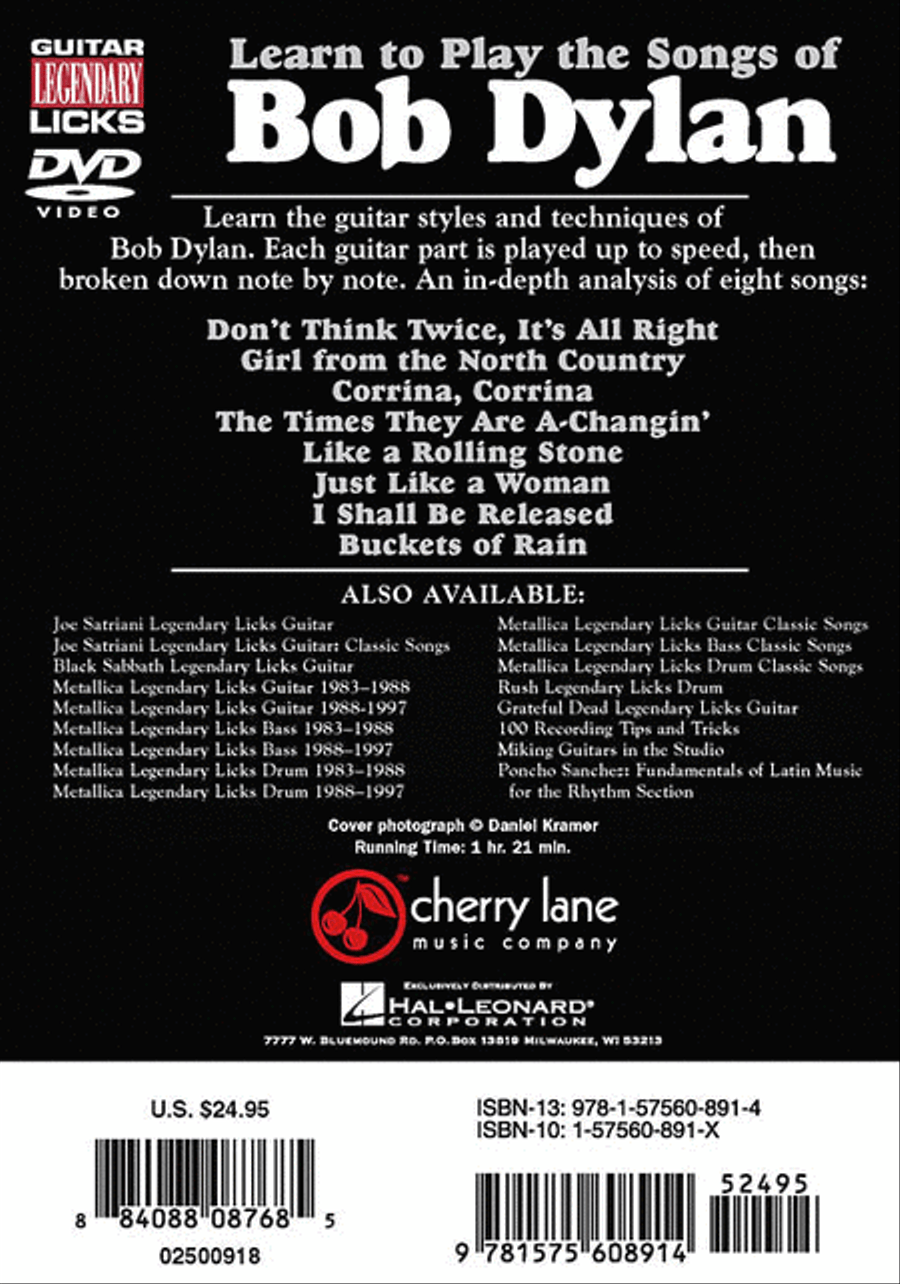 Learn to Play the Songs of Bob Dylan Acoustic Guitar scores gallery preview page 2