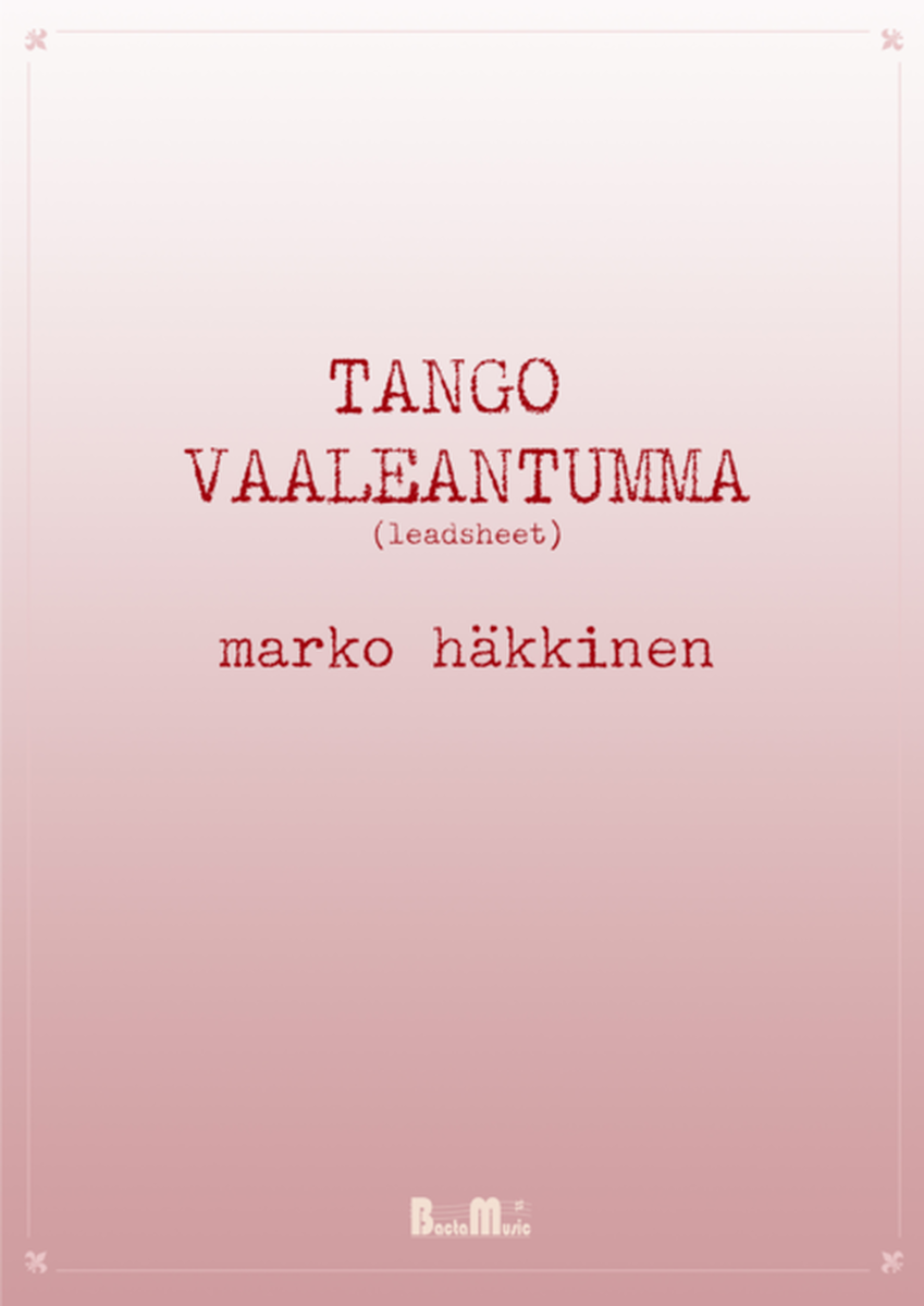 Tango Vaaleantumma image number null
