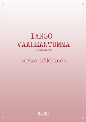 Tango Vaaleantumma