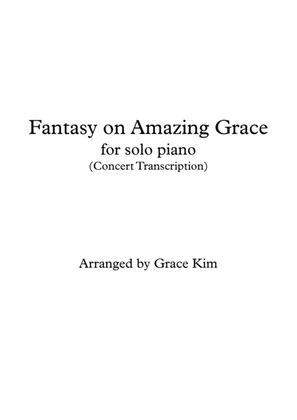 Book cover for Amazing Grace for Solo Piano