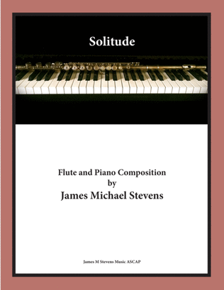 Book cover for Solitude - Flute & Piano