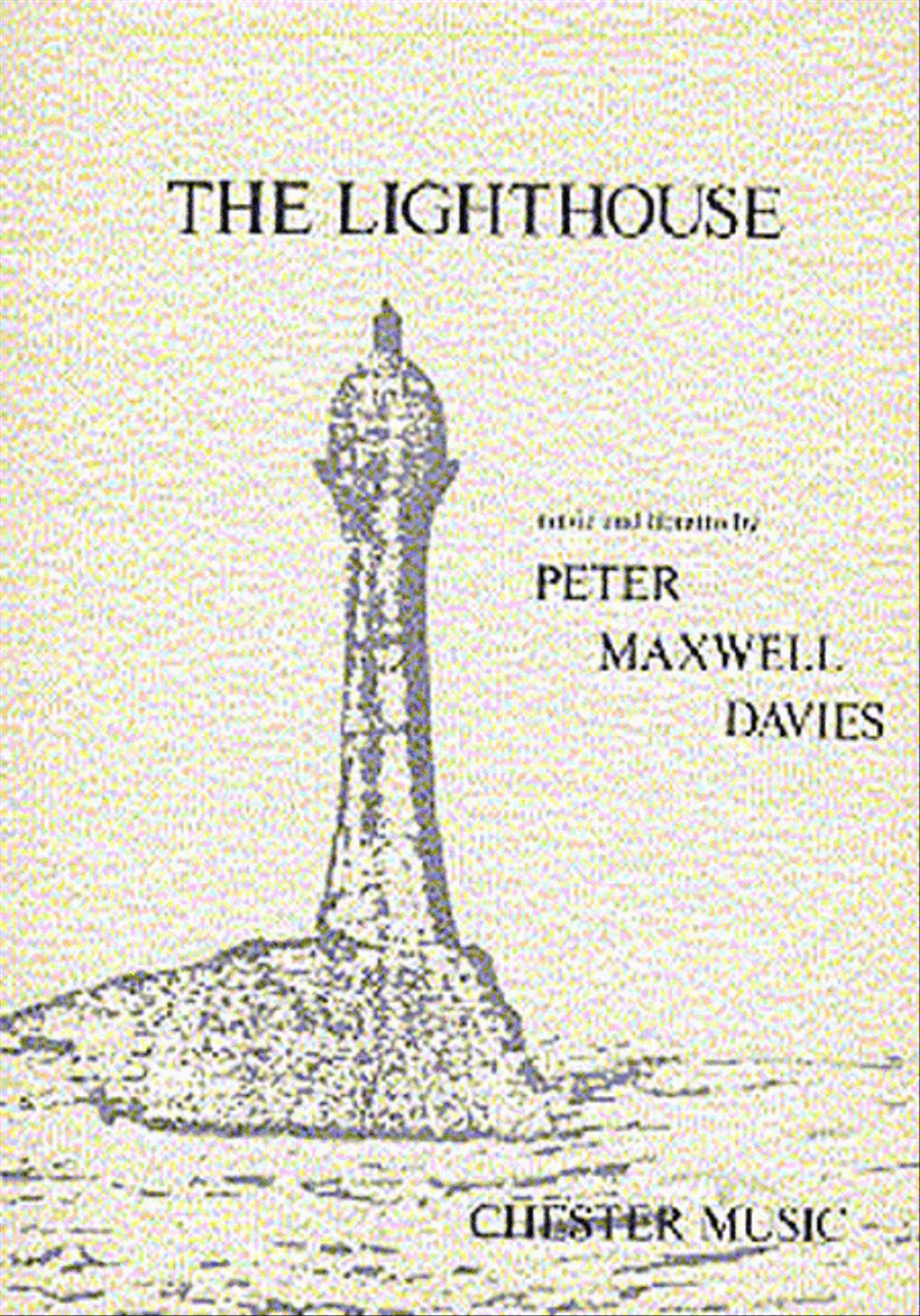 Peter Maxwell Davies: The Lighthouse (Libretto) Collection / Songbook scores gallery preview page 1